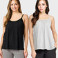 🏆LETZTER TAG SALE 49% RABATT💃Locker sitzendes Tanktop mit integriertem BH