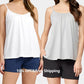 Locker sitzendes Tank-Top mit integriertem BH