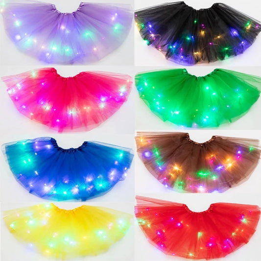 💕Heißer Verkauf 49 % Rabatt🌸✨Magischer & leuchtender LED-Tutu-Rock👸