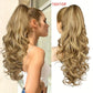 💜Zeitlich begrenzte Aktion 50 % Rabatt💜Clip-on-Haarverlängerung für welligen Pferdeschwanz