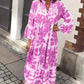 🌸Saisonales Kleid 50% Rabatt🌸Bohème bedrucktes Maxikleid