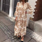 🌸Saisonales Kleid 50% Rabatt🌸Bohème bedrucktes Maxikleid