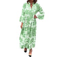 🌸Saisonales Kleid 50% Rabatt🌸Bohème bedrucktes Maxikleid