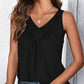 🍃Ärmelloses Tanktop mit V-Ausschnitt für Damen🌸☁️Hautfreundliches und angenehmes Material