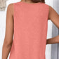 🍃Ärmelloses Tanktop mit V-Ausschnitt für Damen🌸☁️Hautfreundliches und angenehmes Material
