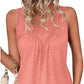 🍃Ärmelloses Tanktop mit V-Ausschnitt für Damen🌸☁️Hautfreundliches und angenehmes Material