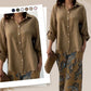 🌷Frühling Hot Sale 49% Rabatt🍃Damenmode Lockeres Cardigan-Shirt & Hose mit hoher Taille Zweiteiliges Set