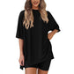 🍧Sommer-Rabattaktion 50% Rabatt💞 Lässiges, lockeres zweiteiliges Set für Damen