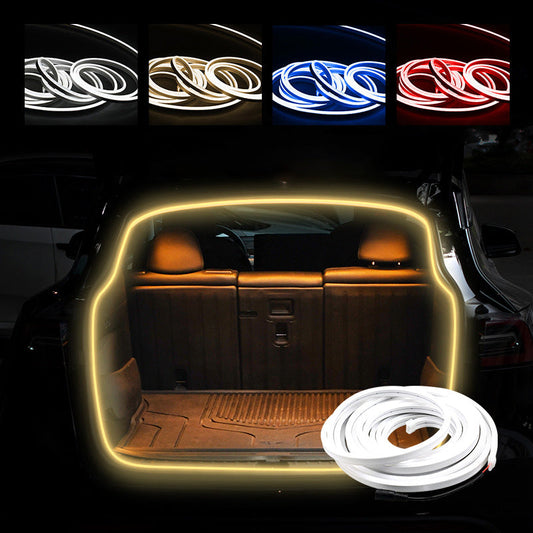 🔥Letzter Tag des Ausverkaufs 50 % Rabatt💡🚗Schönes Geschenk * Leuchtstreifen für dekorative Kofferraumleuchte