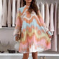 🌺2025 Sommer Neuankömmlinge 50% RABATT👗Damen Elegante Lässige Fließende Bedruckte Kleider