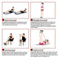 🔥2026 Heißer Verkauf 50 % RABATT✨Bauchtrainer, Sit-Up Trainingsgeräte Bodybuilding Expander Ganzkörpertrainer für Zuhause 6 Tubes Elastische Zugseil Multifunktions-Leg-Exerciser für Fitness Abnehmen Training Yoga