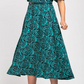 🌸Sommer-Hot-Sale - 50% Rabatt🌸2025 Elegantes Maxikleid mit Gürtel und Print