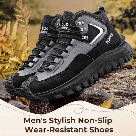 ⏰Zeitlich begrenztes Angebot 50 % Rabatt👟❄️Herren-Outdoor-Wanderstiefel Arbeitsstiefel – wasserdicht, rutschfest, durchstichsicher und bruchsicher; korrekte Fußgewölbeunterstützung und breite Zehenkappe – geeignet für den Alltag und Outdoor-Abenteuer⛄