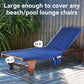 🏖️Sommer-Hot-Sell 50% Rabatt🌞Sun Lounger Handtuch in Tasche mit Taschen Lagerung