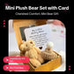 🎁Letzter Tag Sonderpreis-50% Rabatt🔥Handgefertigter Mini-Plüsch-Teddybär in einer Box🐻