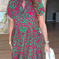 🌊Begrenzte Zeit 50% Rabatt🎨Langes Damenkleid mit lässigem Print in A-Linie