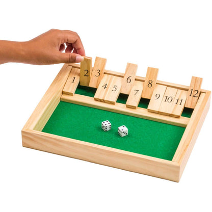 🔥Letzter Tag des Ausverkaufs 50 % Rabatt🔥LUSTIGE FAMILIENSPIELE – Shut The Box Brettspiel🎲