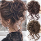 💗LETZTER TAG – KAUF 1, BEKOMME 1 GRATIS + KOSTLOSES GESCHENK!!💗Messy Locken Dutt Scrunchie Haarverlängerungen
