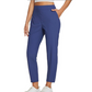 🔥Letzter Tag: 60% Rabatt!⏰👖Damen High-Waist Stretch-Hose mit sicheren Reißverschluss-Taschen, figurschmeichelnder Cropped-Schnitt für Büro, Sport & Alltag ✨