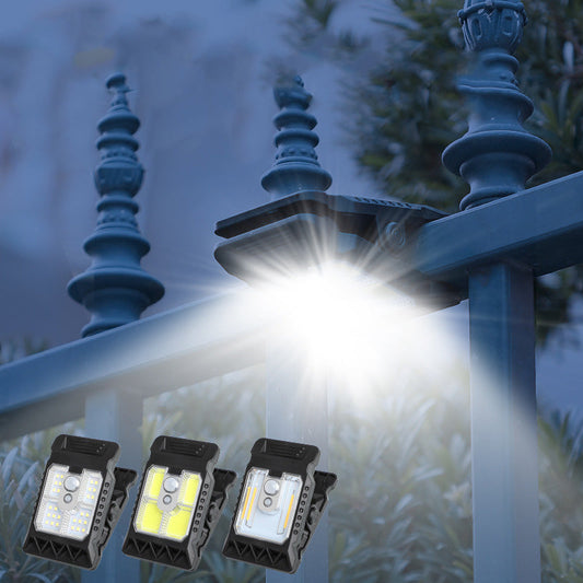 🌞 Solar-Clip-Leuchte mit Bewegungssensor – Jetzt 2 kaufen, 1 gratis! Perfekt für Garten, Balkon & Terrasse! 🏡✨