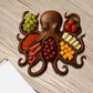 🎁Halloween-Aktion 50 % Rabatt🐱🐙Serviertabletts aus Holz in Tierform