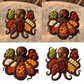 🎁Halloween-Aktion 50 % Rabatt🐱🐙Serviertabletts aus Holz in Tierform