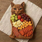 🎁Halloween-Aktion 50 % Rabatt🐱🐙Serviertabletts aus Holz in Tierform
