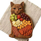 🎁Halloween-Aktion 50 % Rabatt🐱🐙Serviertabletts aus Holz in Tierform