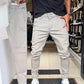 🔥Herbst-Sonderverkauf 50 % Rabatt🔥🍂Slim-Fit-Freizeithose für Herren in Uni-Farben