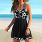 🌻Sommer-Hot-Sale - 50% Rabatt🌞👙Badeanzug-Set: Badekleid & enganliegende Badeshorts