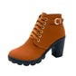 🎁🍁Herbst-Sonderangebot 50 % Rabatt🍂2025 Neuheit für diesen Herbst:Damenstiefel mit klobigem Absatz👠