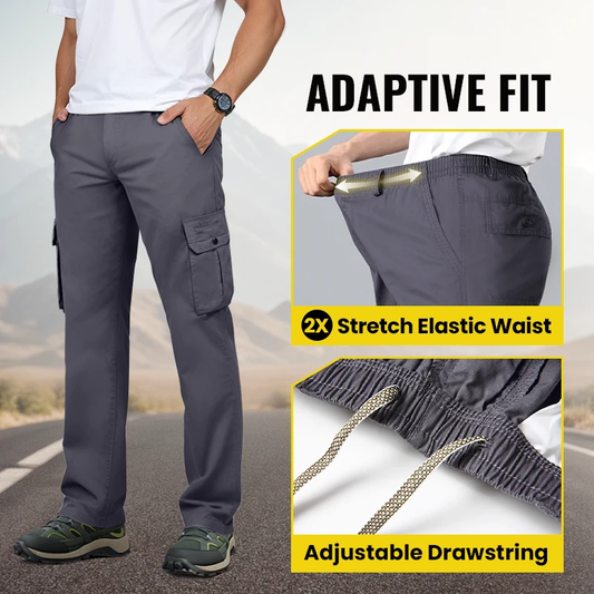 🔥 JETZT 50 % RABATT! 🏃 👖Herren-Cargohose mit mehreren Taschen – atmungsaktives Material und moderner Schnitt für Outdoor- oder Stadtaktivitäten