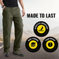 🔥 JETZT 50 % RABATT! 🏃 👖Herren-Cargohose mit mehreren Taschen – atmungsaktives Material und moderner Schnitt für Outdoor- oder Stadtaktivitäten