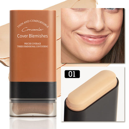 💥Verkaufsschlager 50% RABATT🥰Feuchtigkeitsspendender leichter Foundation-Stick mit Pinsel