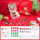 🎁Das beste Weihnachtsgeschenk für Kinder🎀🎅DIY Wunderschönes Weihnachtsarmband-Set