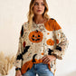 🎁🎃Halloween-Sonderangebot mit 50 % Rabatt💓Lockerer Halloween-Strickpullover für Damen mit Fledermausärmeln