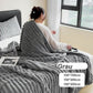 🎁Letzter Tag Sonderpreis: €14,99!!❄️⛄Superweiche Fell-Rippfleece-Decke