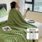 🎁Letzter Tag Sonderpreis: €14,99!!❄️⛄Superweiche Fell-Rippfleece-Decke