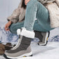 🔥Solange der Vorrat reicht 50 % Rabatt!💝👢Rutschfeste, warme Schneestiefel mit Reißverschluss für Damen✨