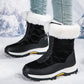 🔥Solange der Vorrat reicht 50 % Rabatt!💝👢Rutschfeste, warme Schneestiefel mit Reißverschluss für Damen✨