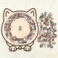 🎁Weihnachtsverkauf 60% RABATT🎅135-teiliges Katzenförmiges Holzpuzzle in Morandi-Farben😸💝