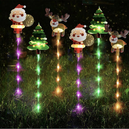 🎁🎅Weihnachts-Sonderverkauf – 50 % Rabatt💝6er-Pack bewegliche Weihnachtslichter