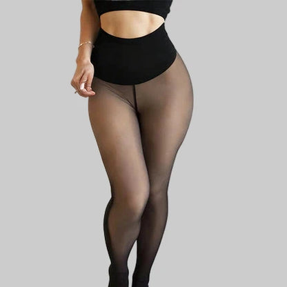 🥳💞 Über 82.000 Stück verkauft!❄️🦵Flawless Legs Strumpfhose – durchscheinend, warm, plüschgefüttert & elastisch🎁