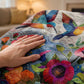 🔥2026 Neuheiten, 50 % Rabatt!🎁🦜Kuschelige und weiche Flanelldecke mit Blumenmuster