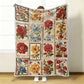 🔥2026 Neuheiten, 50 % Rabatt!🎁🦜Kuschelige und weiche Flanelldecke mit Blumenmuster