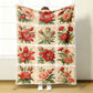 🔥2026 Neuheiten, 50 % Rabatt!🎁🦜Kuschelige und weiche Flanelldecke mit Blumenmuster