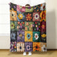 🔥2026 Neuheiten, 50 % Rabatt!🎁🦜Kuschelige und weiche Flanelldecke mit Blumenmuster