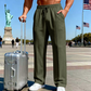 👖  Herren Freizeithose mit Geradem Bein – Bequem, Atmungsaktiv & Vielseitig!