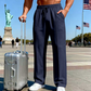 👖  Herren Freizeithose mit Geradem Bein – Bequem, Atmungsaktiv & Vielseitig!