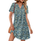 🔥Letzter Tag: 60% Rabatt!⏰👗Lässiges, locker sitzendes Kurzarmkleid für Damen❣️